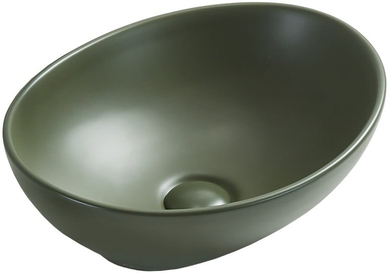 MEXEN Elza umyvadlo na desku 40 x 33, khaki mat 21014043