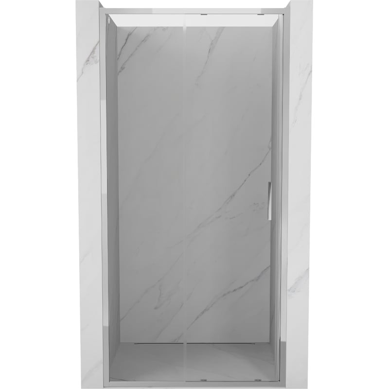 MEXEN Exo posuvné sprchové dveře 115, transparent, chrom 8151-115-000-01-00