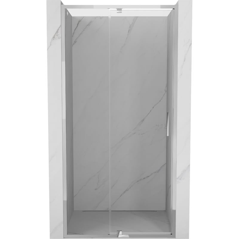 MEXEN Exo sprchové dveře křídlové 100, transparent, chrom 819-100-000-01-00