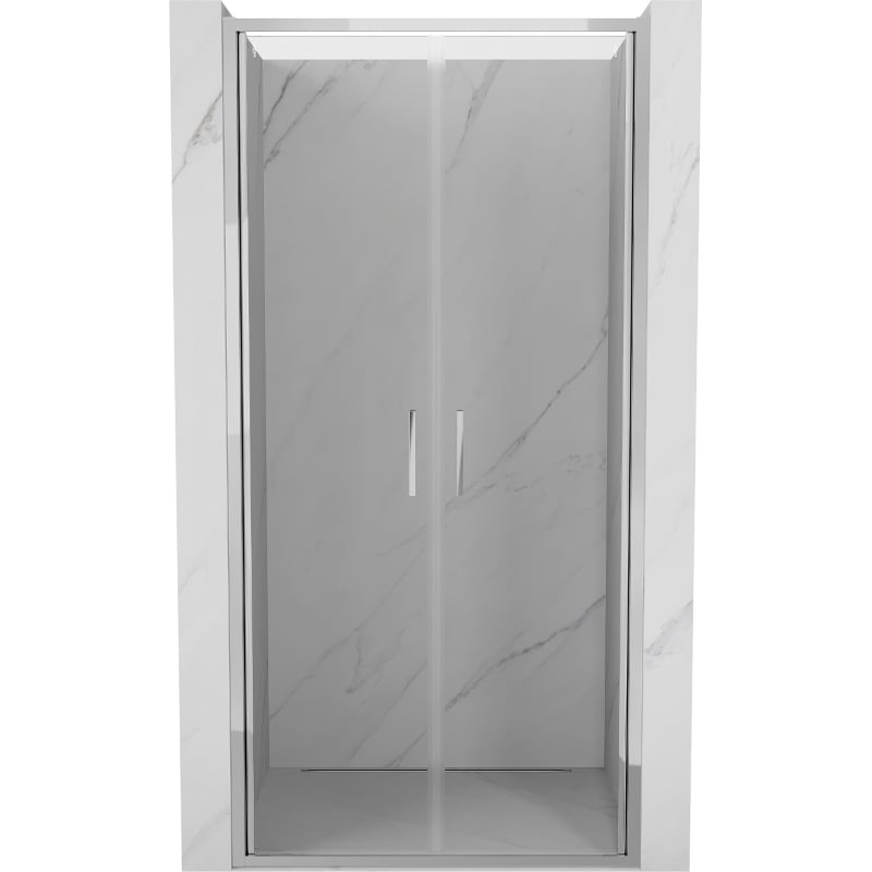MEXEN Exo sprchové dveře křídlové 70, transparent, chrom 814-070-000-01-00
