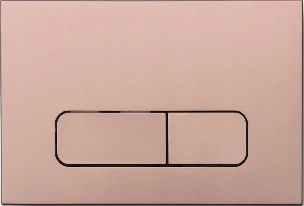 MEXEN Fenix02 tlačítko splachovací růžové zlato /kompatibilní s Geberit Sigma UP300 a UP320/ 600205
