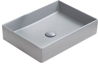 MEXEN Goya umyvadlo na desku 51x37, šedá mat 22185061