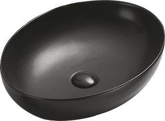 MEXEN Jowita umyvadlo na desku 52 x 39, černá mat 21355285