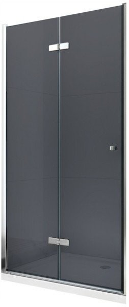 MEXEN Lima skládací Sprchové dvere 110, grafit, chrom 856-110-000-01-40