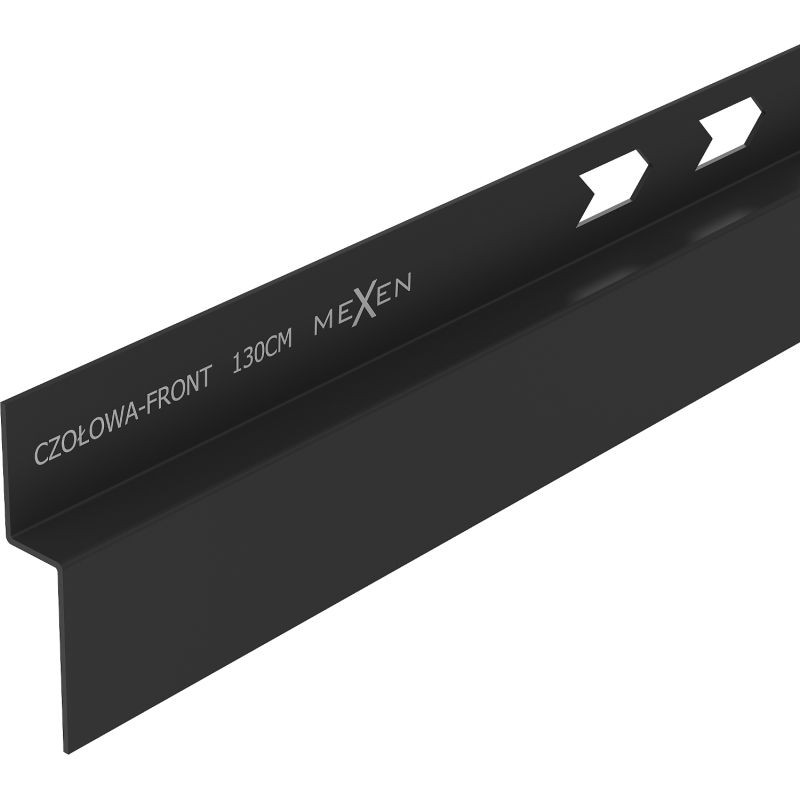 MEXEN Line-B nástětná lišta 130, černá 187003130U