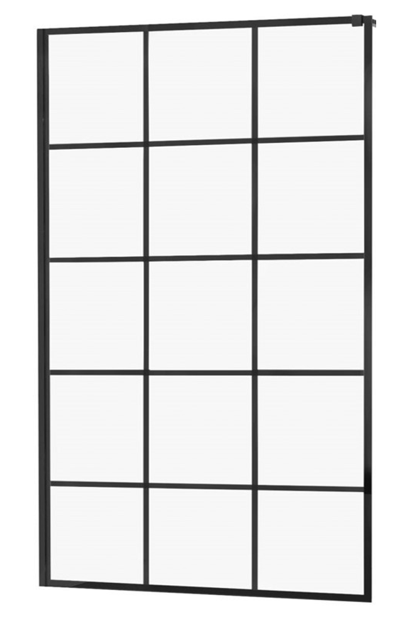 MEXEN MIST boční stěna 120x200 cm 6mm, dekor 8A0-120-000-00-77