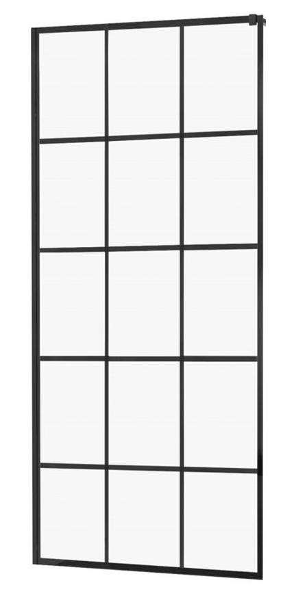 MEXEN MIST boční stěna 80x200 cm 6mm, dekor 8A0-080-000-00-77