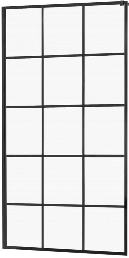 MEXEN MIST boční stěna 95x200 cm 6mm, dekor 8A0-095-000-00-77