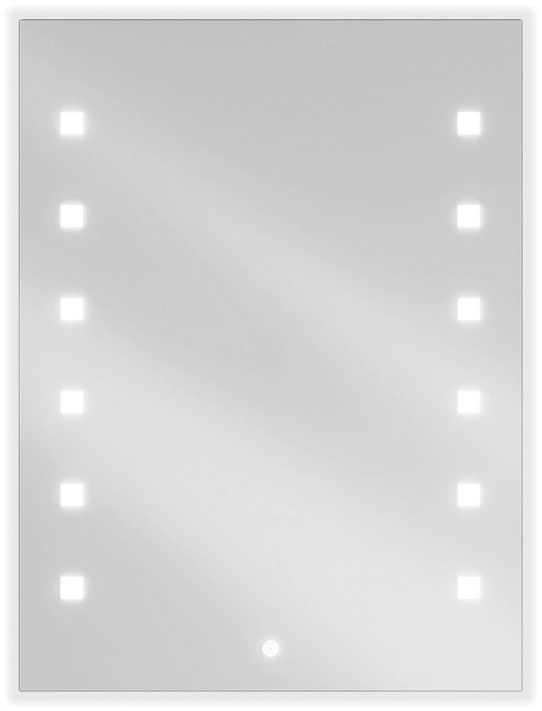 MEXEN Ner zrcadlo s osvětlením 60 x 80, LED 600 9809-060-080-611-00