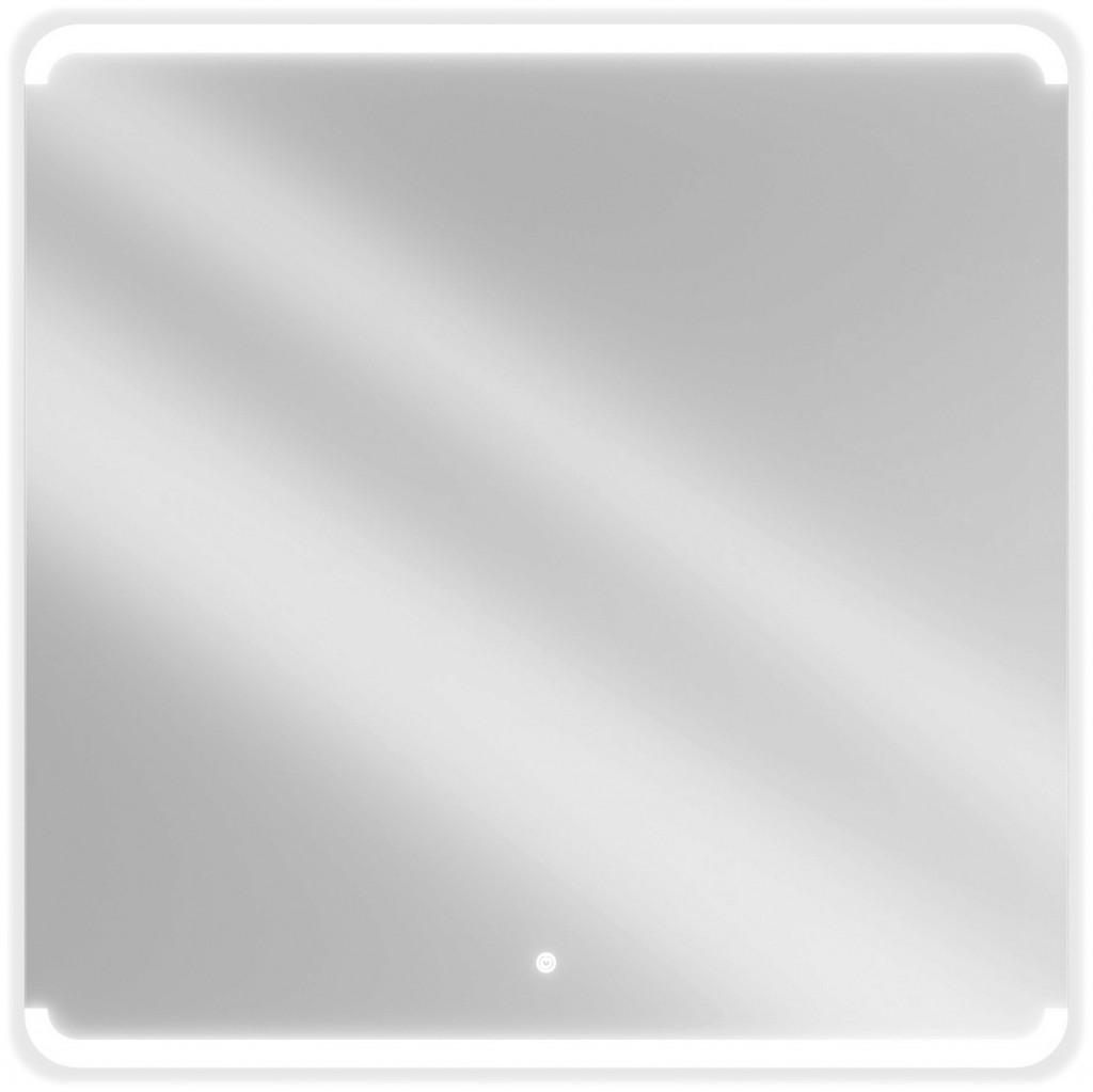 MEXEN Nida zrcadlo s osvětlením 100 x 100, LED 600 9806-100-100-611-00