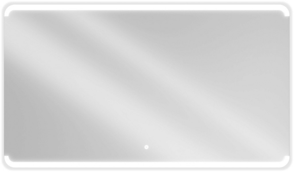 MEXEN Nida zrcadlo s osvětlením 140 x 80, LED 600 9806-140-080-611-00