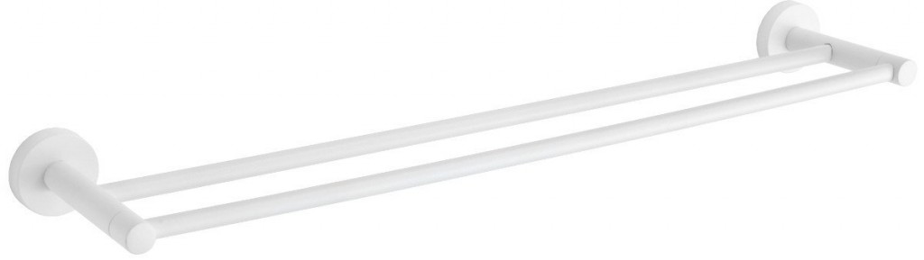 MEXEN Remo dvojitý držák ručníků, bílá 7050725-20