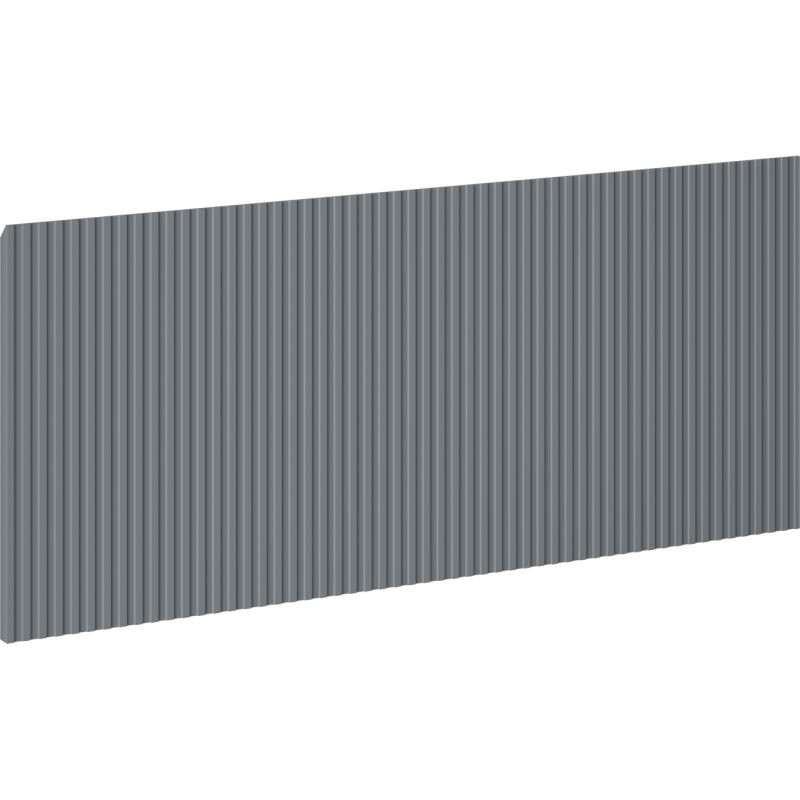 MEXEN Rivel čelo pro koupelnovou skříňku reliéf 120 x 43,5, grafit mat 91A20-1200-470-1-66
