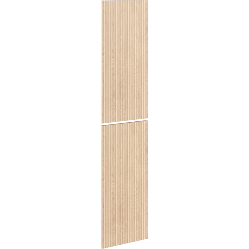 MEXEN Rivel čelo pro koupelnovou skříňku reliéf 35 x 80 cm (2 ks.), dub 91A21-1600-300-2-81