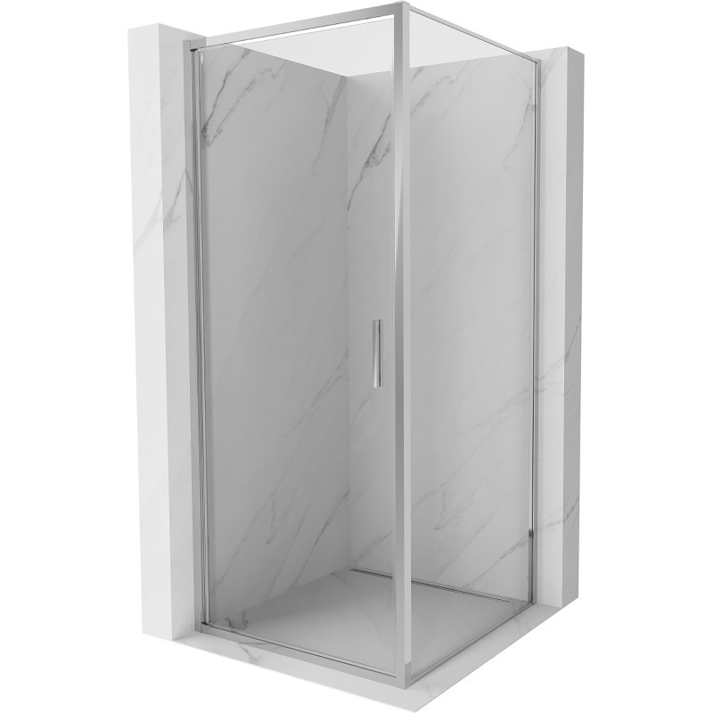 MEXEN/S Exo sprchový kout dveře křídlové 85 x 85, transparent, chrom 817-085-085-01-00