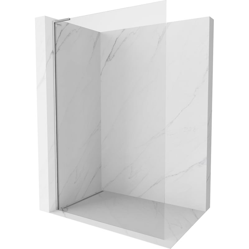 MEXEN/S Kioto-X L Sprchová zástěna WALK-IN 70 x 200, transparent 10 mm, chrom 800-070-107-01-00-X