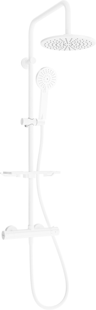 MEXEN/S KT40 Sprchový sloup s termostatickou baterií bílé 771504093-20