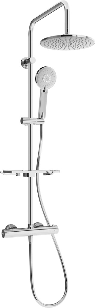MEXEN/S KT40 sprchový sloup s termostatickou baterií chrom 771504093-00
