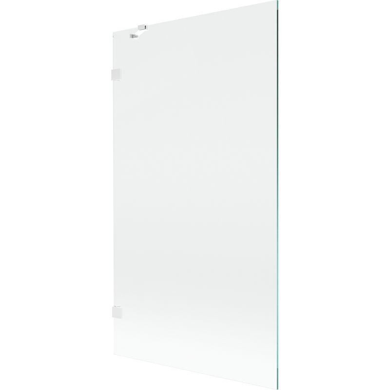 MEXEN/S Lunar vanová zástěna FIX 100 x 150, transparent, bílá 897-100-000-20-00