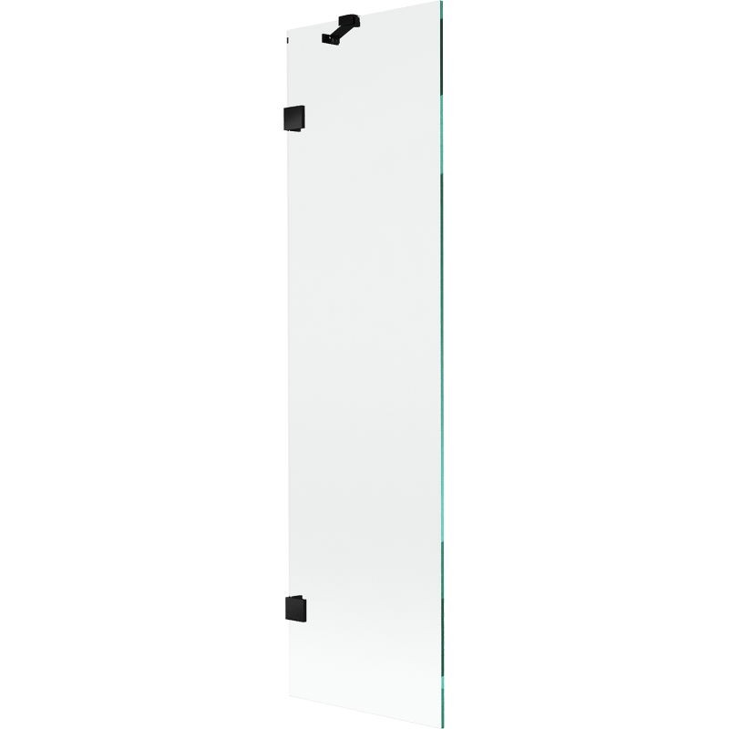 MEXEN/S Lunar vanová zástěna FIX 50 x 150, transparent, černá 897-050-000-70-00