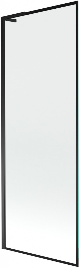 MEXEN/S Next L vanová zástěna FIX 70 x 150, černá vzor, černá 895-070-000-03-70-70