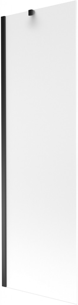 MEXEN/S Next vanová zástěna FIX 60 x 150, dekor, černá 895-060-000-00-30-70
