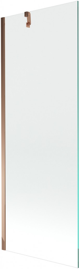 MEXEN/S Next vanová zástěna FIX 70x150, transparent, růžové zlato 895-070-000-00-00-60