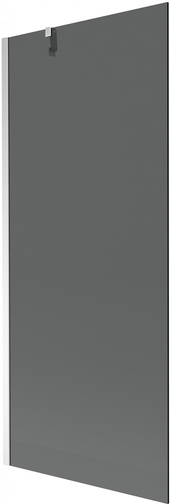 MEXEN/S Next vanová zástěna FIX 80 x 150, grafit, chrom 895-080-000-00-40-01