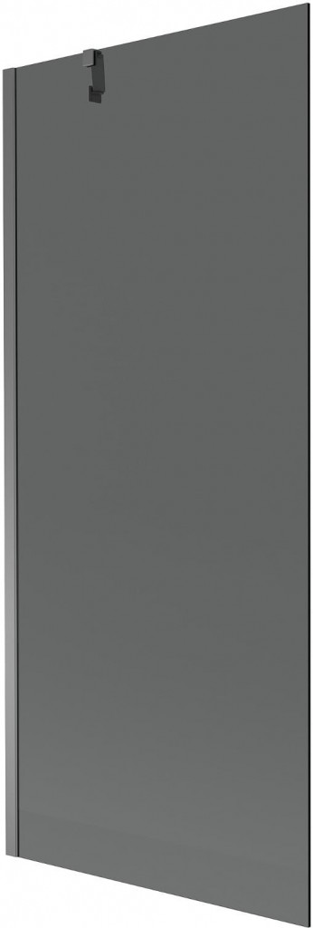MEXEN/S Next vanová zástěna FIX 80 x 150, grafit, grafit metal 895-080-000-00-40-95