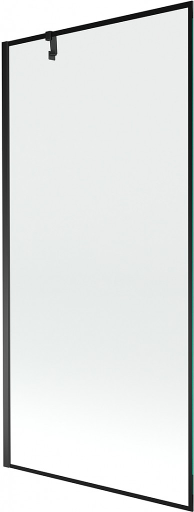 MEXEN/S Next vanová zástěna FIX 90 x 150, černá dekor, černá 895-090-000-00-70-70