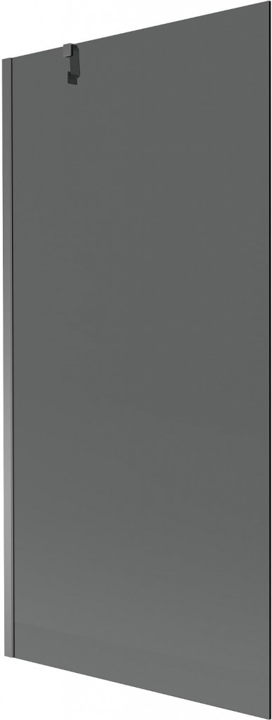 MEXEN/S Next vanová zástěna FIX 90 x 150, grafit, grafit metal 895-090-000-00-40-95