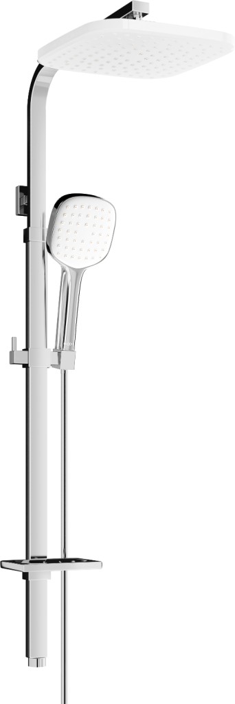 MEXEN/S Q33 sprchový set chrom / bílá 798333395-02