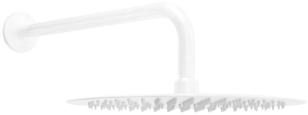 MEXEN/S Slim sprchová hlavice déšť 25 cm + sprchové rameno, bílá 79225211-20