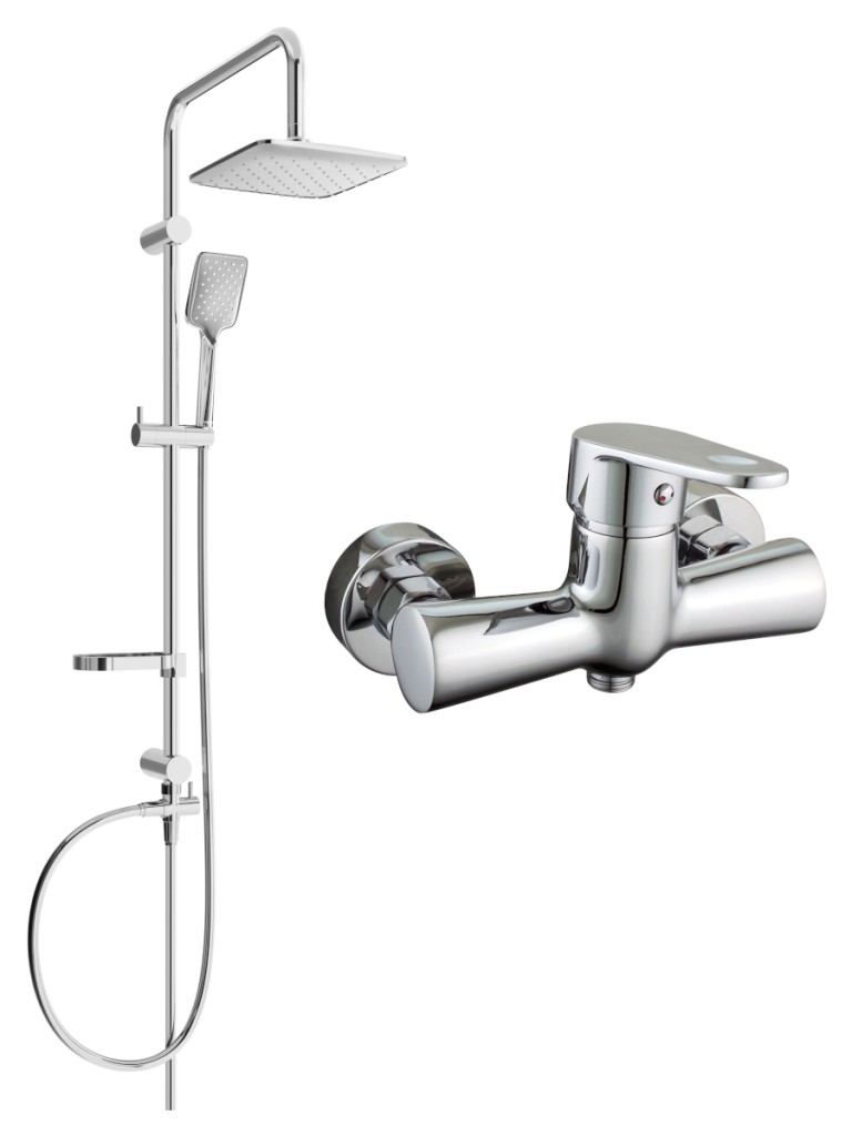 MEXEN/S Sven sprchová souprava s baterií Kama, chrom 72540262-00