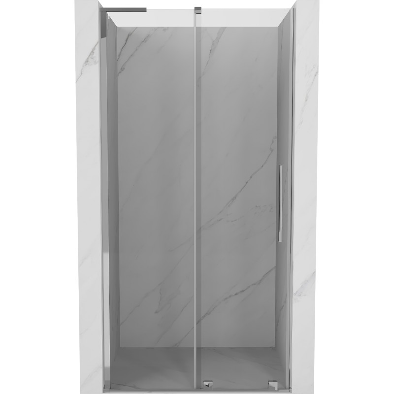 MEXEN/S Velar L posuvné sprchové dveře 100, transparent, chrom 871-100-003-01-01