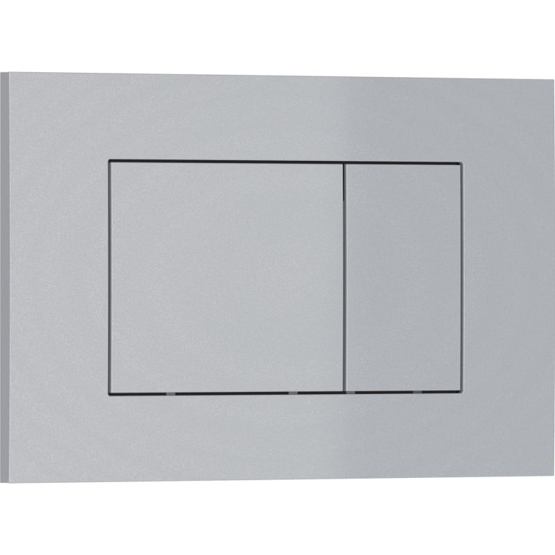 MEXEN Tex 02 splachovací tlačítko, chrom matná 6102-04