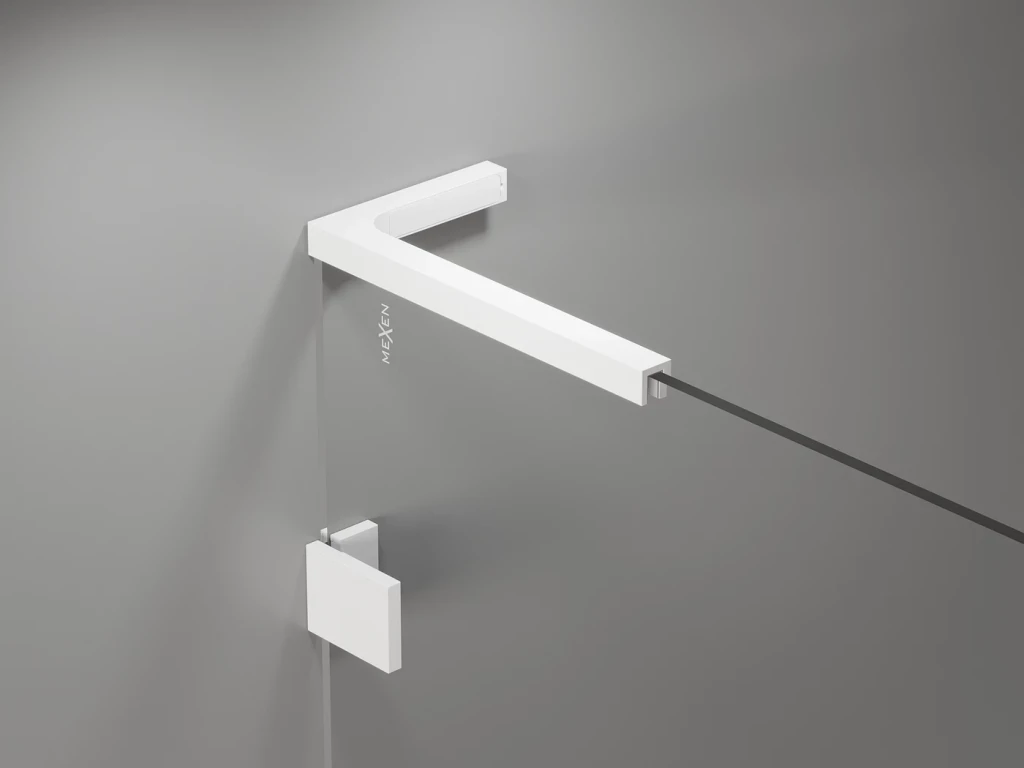 MEXEN UNI držák set L+R bílá 830-12-20