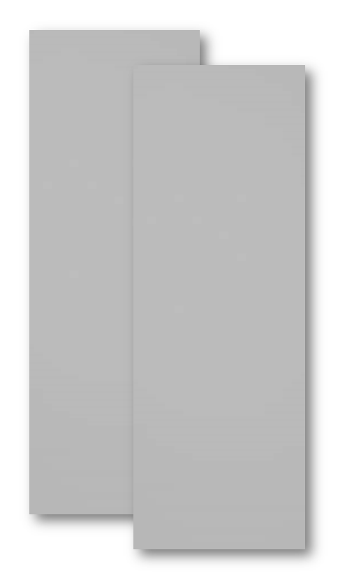 MEXEN VELAR pro sprchové dveře 110x200 cm 8mm grafit, Sada samostatných skel 871-110-000-00-40