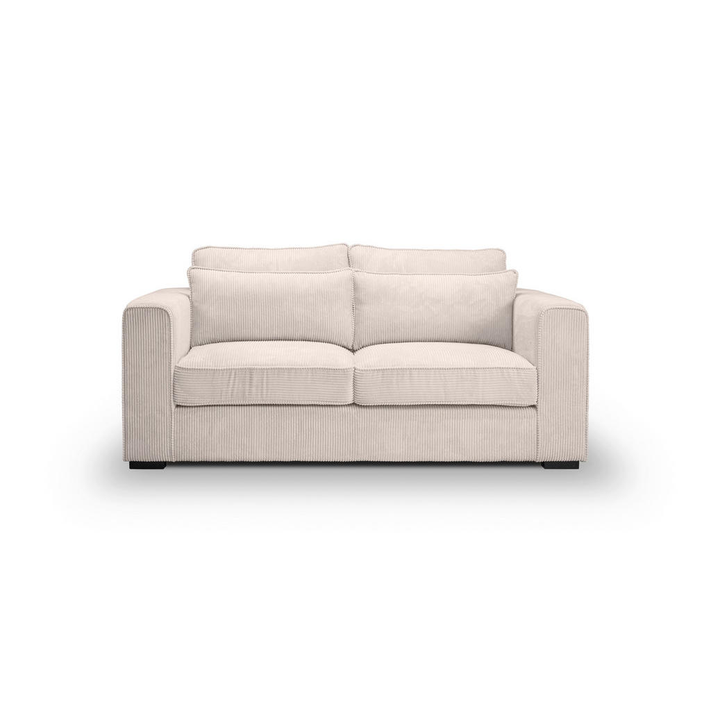 MID.YOU 2,5SEDÁK, textil, šedobéžová