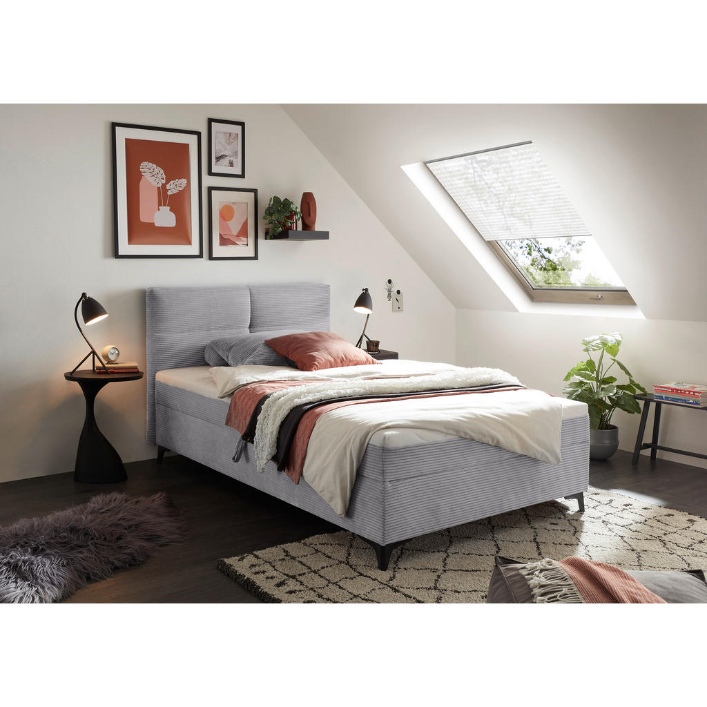 MID.YOU AMERICKÁ POSTEL, 120/200 cm, béžová 1