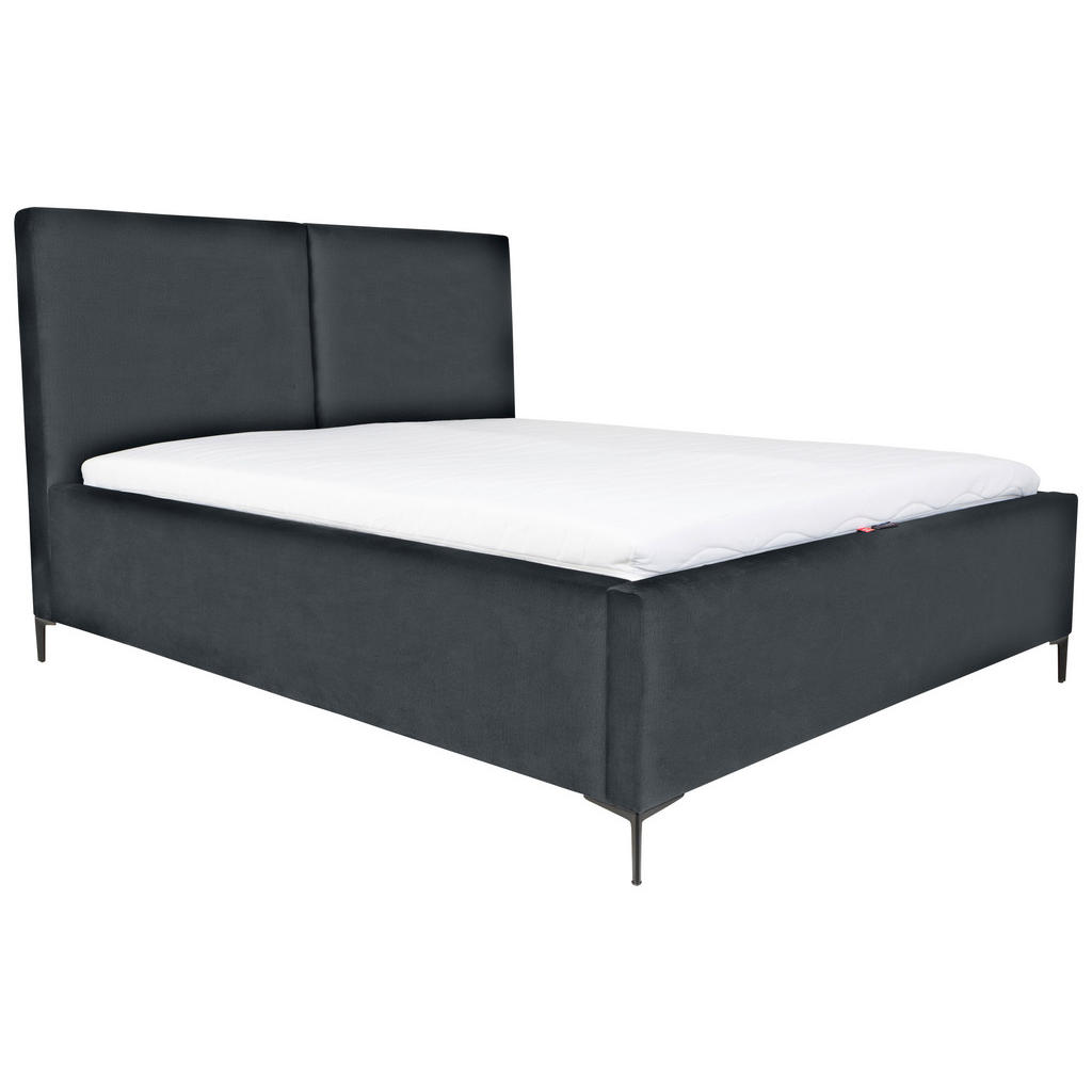 MID.YOU ČALOUNĚNÁ POSTEL, 160/200 cm, tmavě šedá
