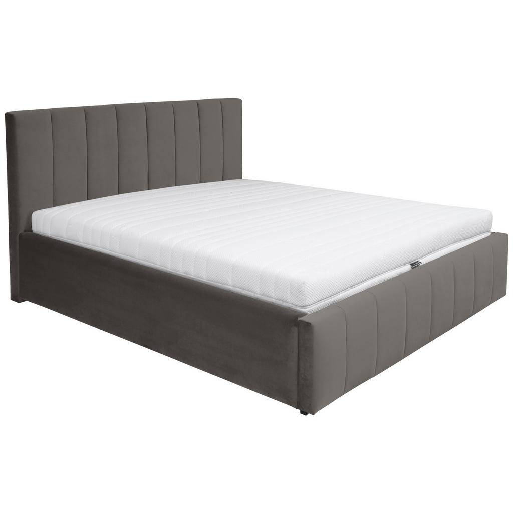 MID.YOU ČALOUNĚNÁ POSTEL, 180/200 cm, šedá 1