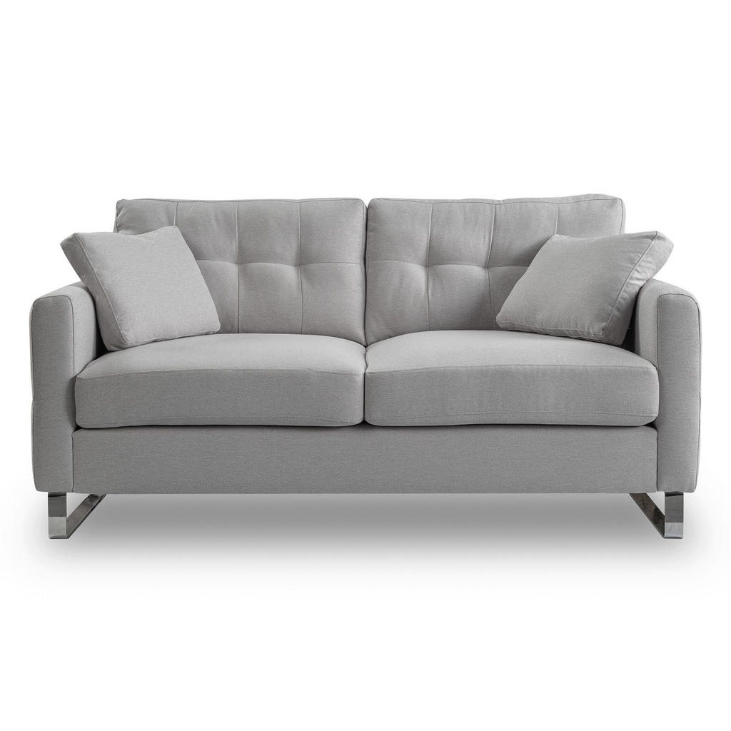 MID.YOU DVOUMÍSTNÁ POHOVKA, textil, světle šedá 1