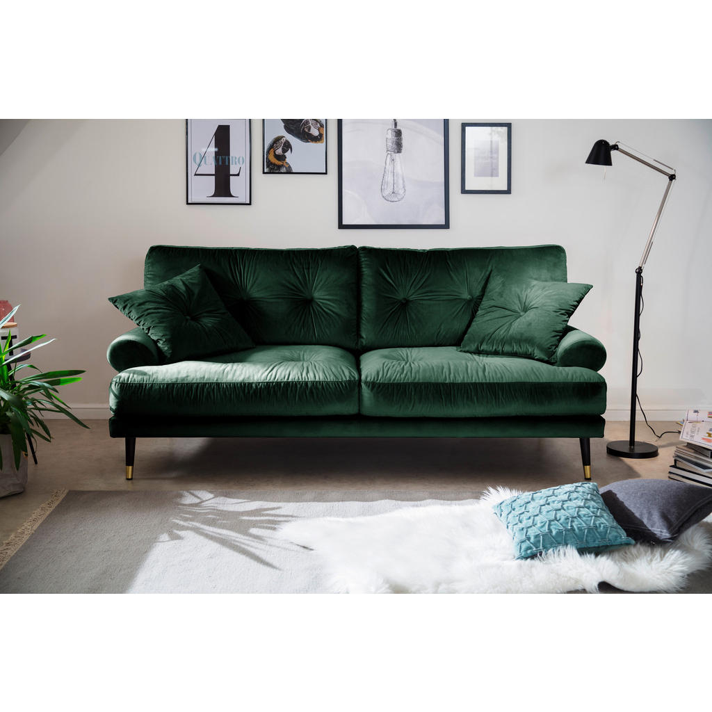 MID.YOU DVOUMÍSTNÁ POHOVKA, textil, zelená 1