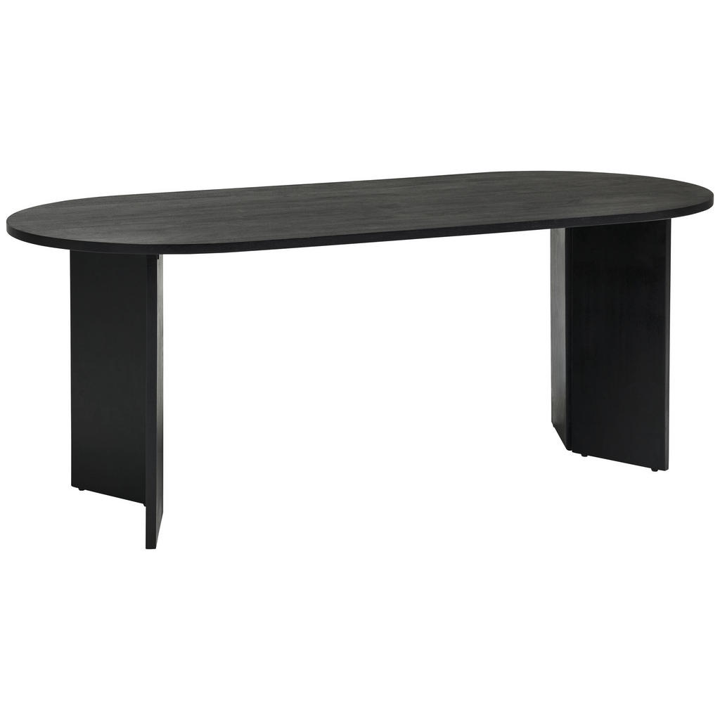 MID.YOU JÍDELNÍ STŮL, akácie, černá, 200/90/76 cm
