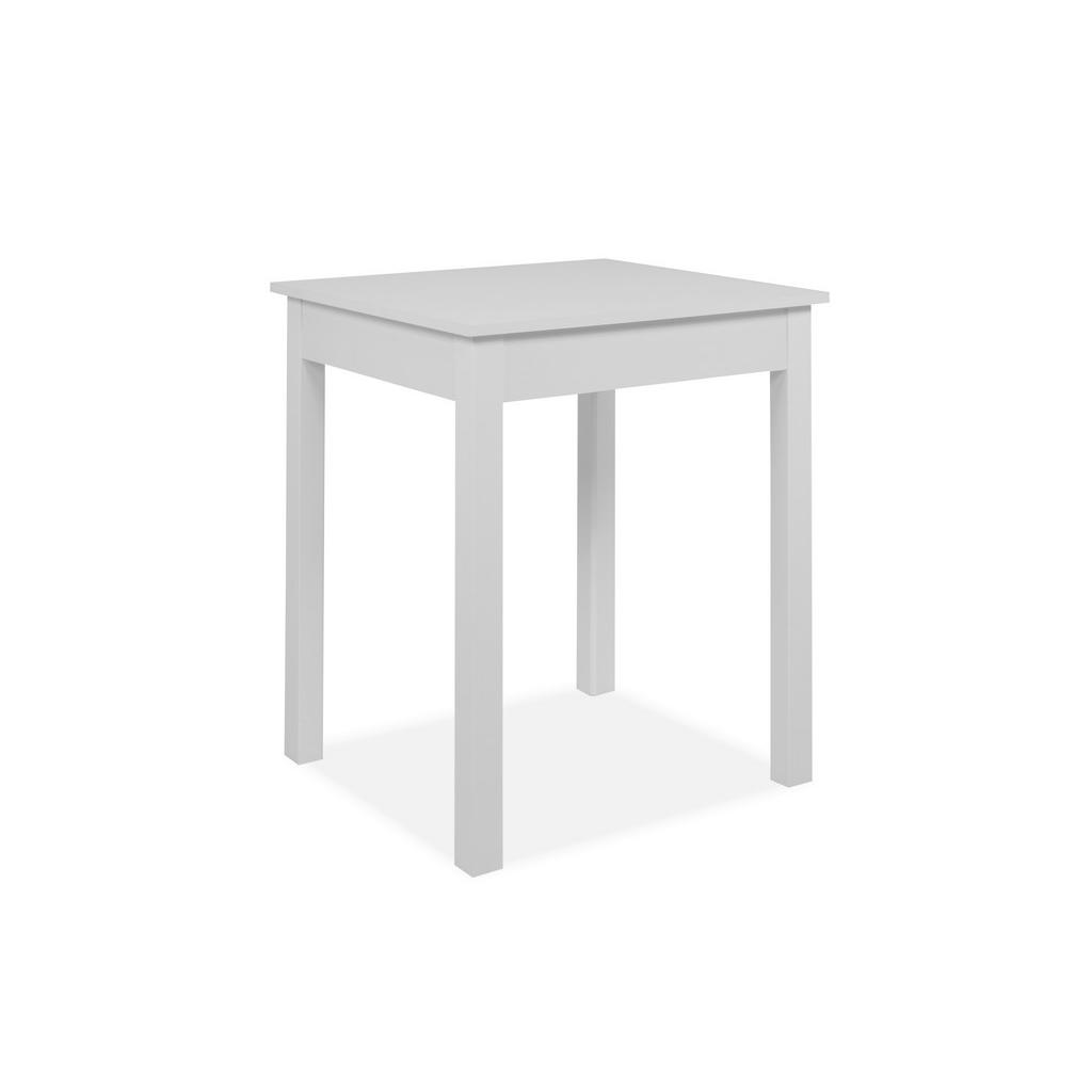 MID.YOU JÍDELNÍ STŮL, bílá, 60/67/76 cm