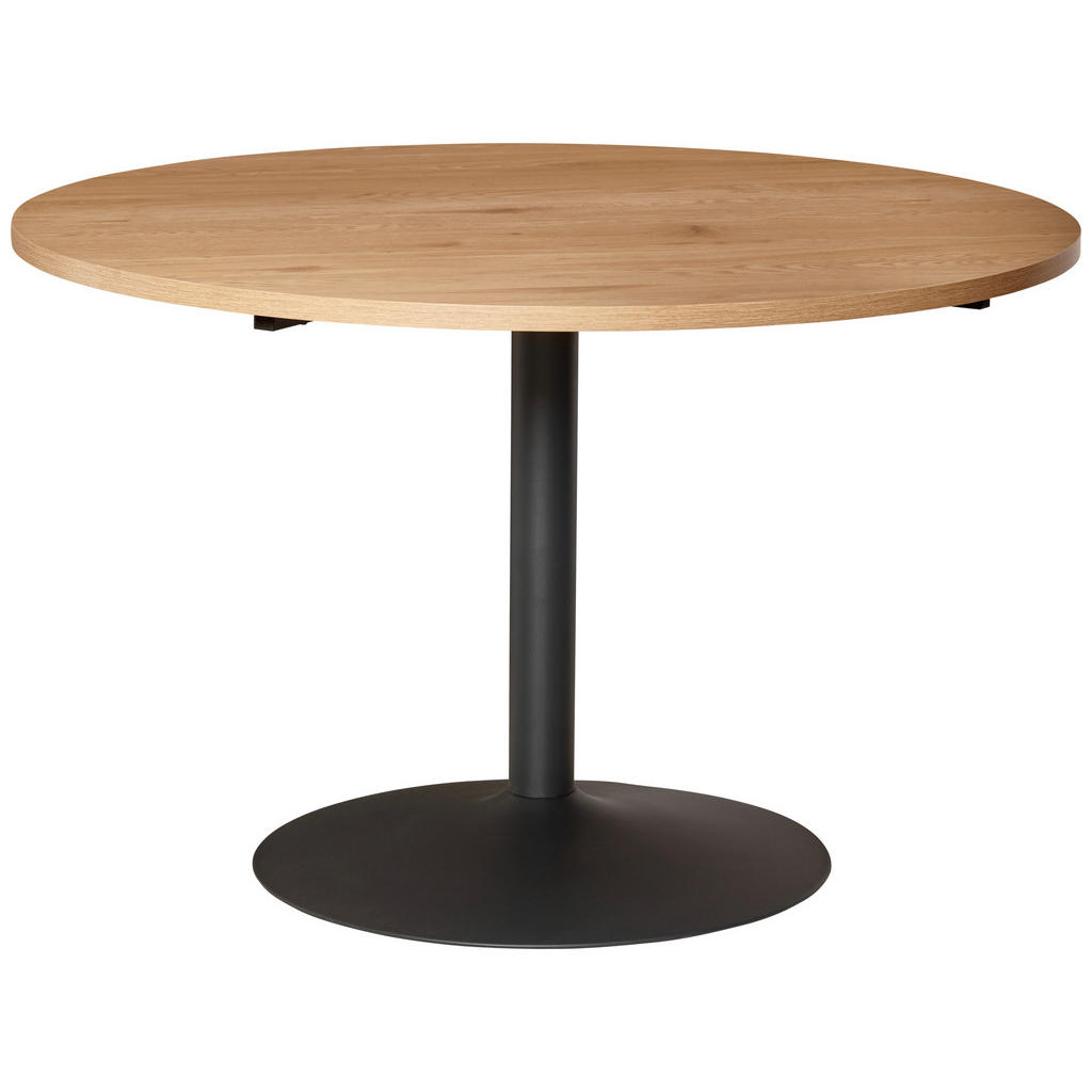 MID.YOU JÍDELNÍ STŮL, černá, barvy dubu, 120/120/76 cm 1