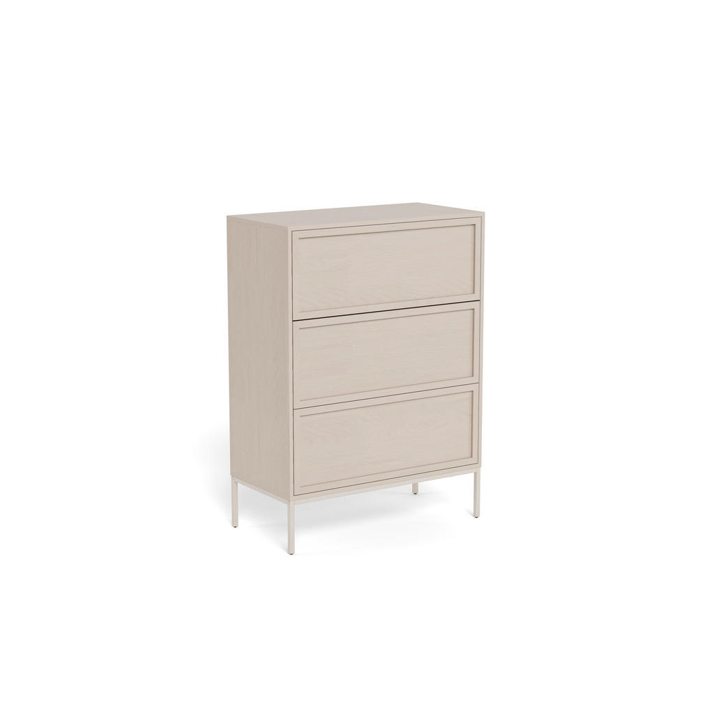 MID.YOU KOMODA, šedá, 80/110/40 cm