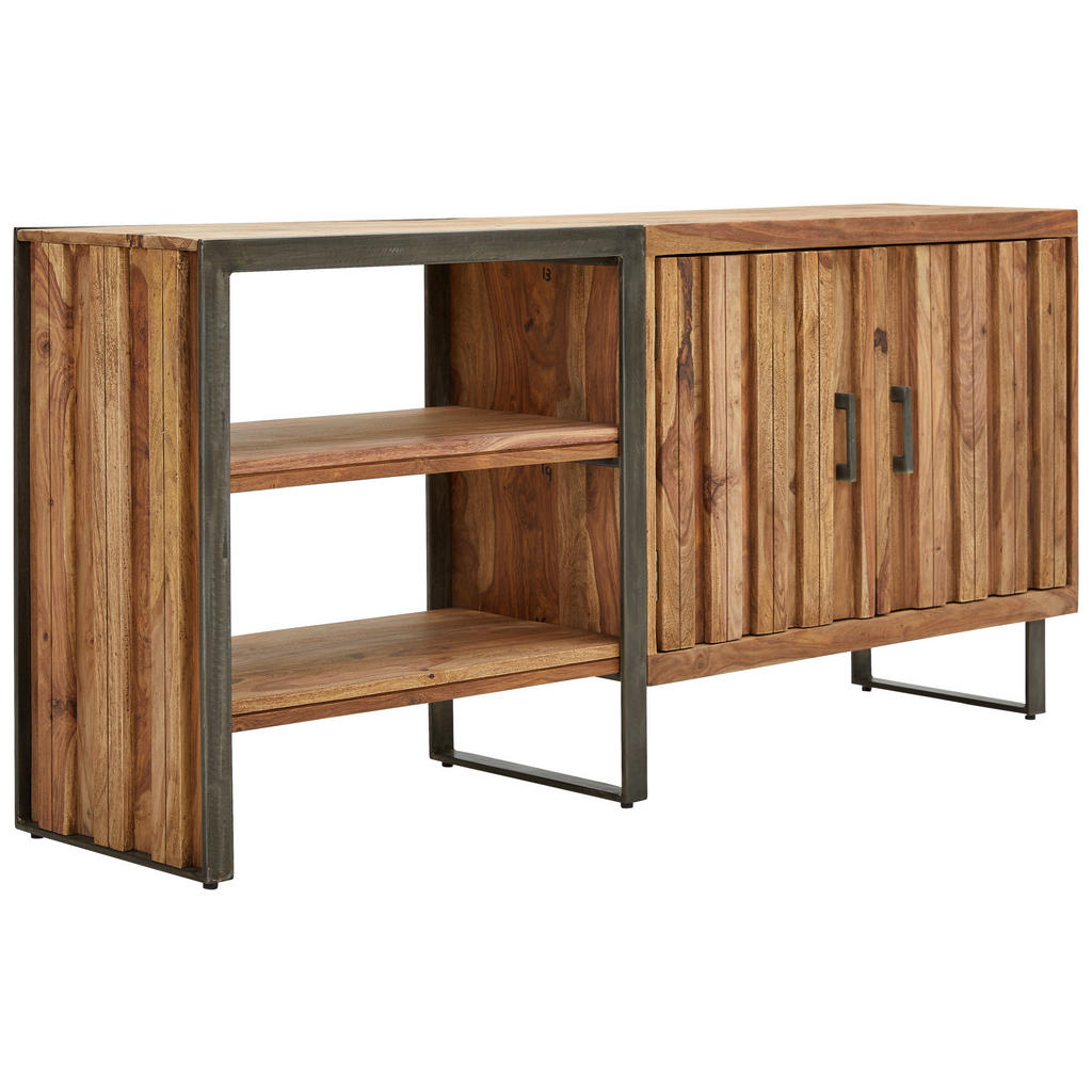 MID.YOU KOMODA, sheesham, barvy sheesham, 156/75/40 cm