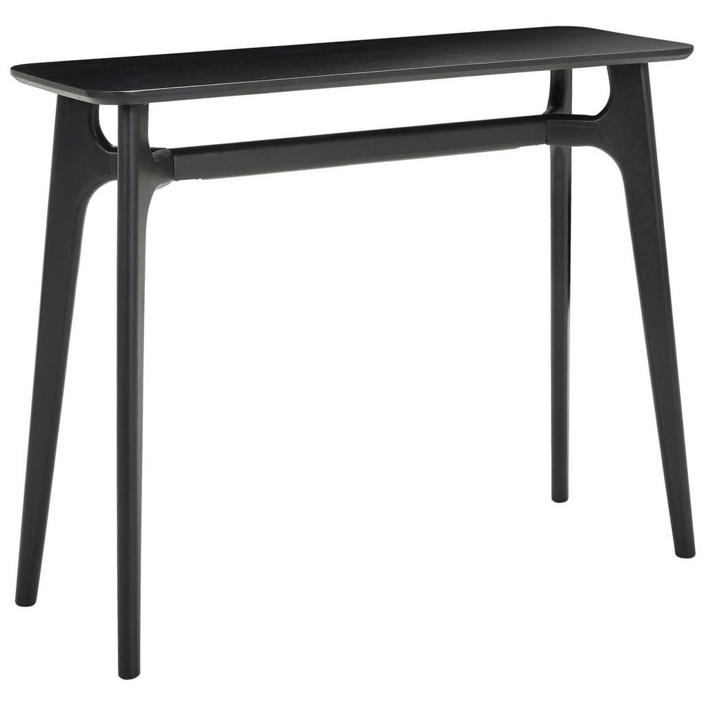 MID.YOU KONZOLOVÝ STOLEK, dub, černá, 100/80/35 cm